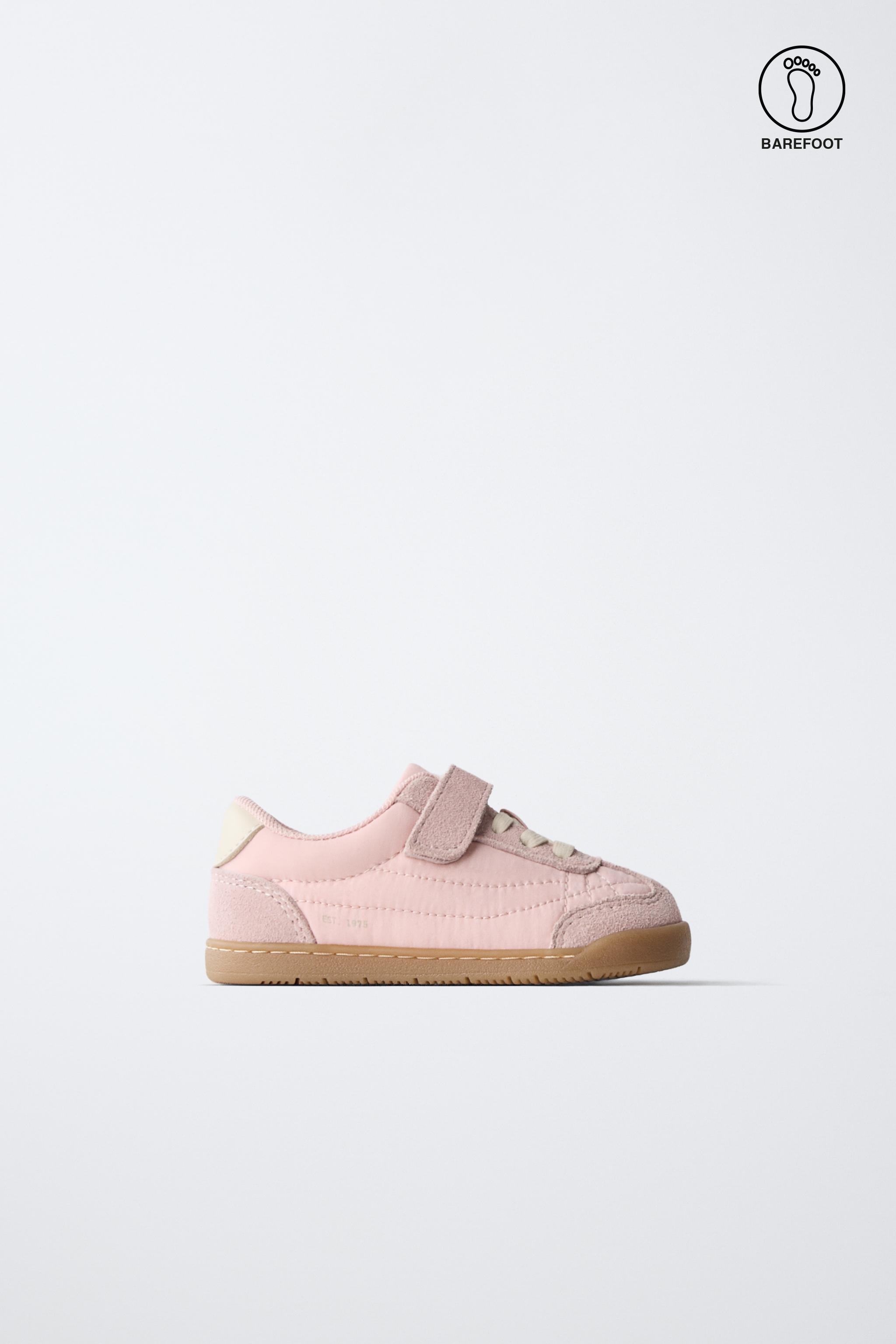 RETRO BAREFOOT SNEAKERS — Pink