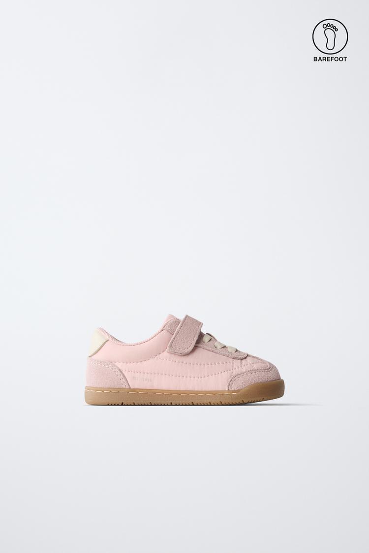 RETRO BAREFOOT SNEAKERS — Pink