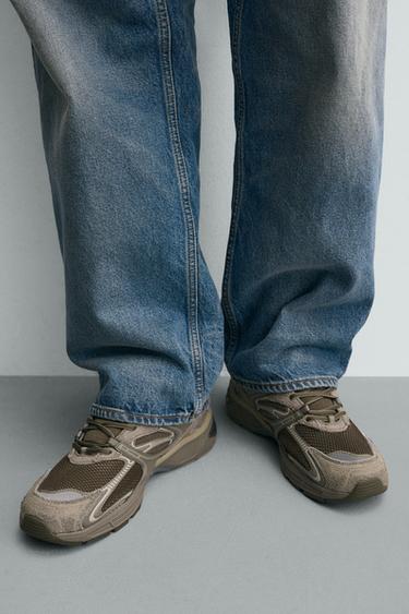 CHUNKY SOLE TRAINERS - Brown by Zara - Image 2