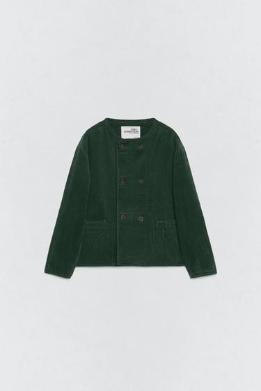 CORDUROY JACKET SOSHIOTSUKI x ZARA - Green by Zara