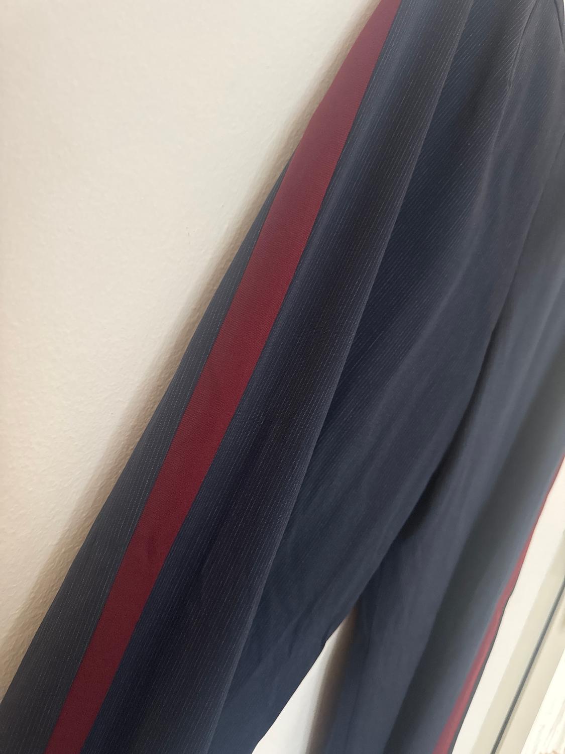 ZW COLLECTION SIDE STRIPE TROUSERS - Image 3