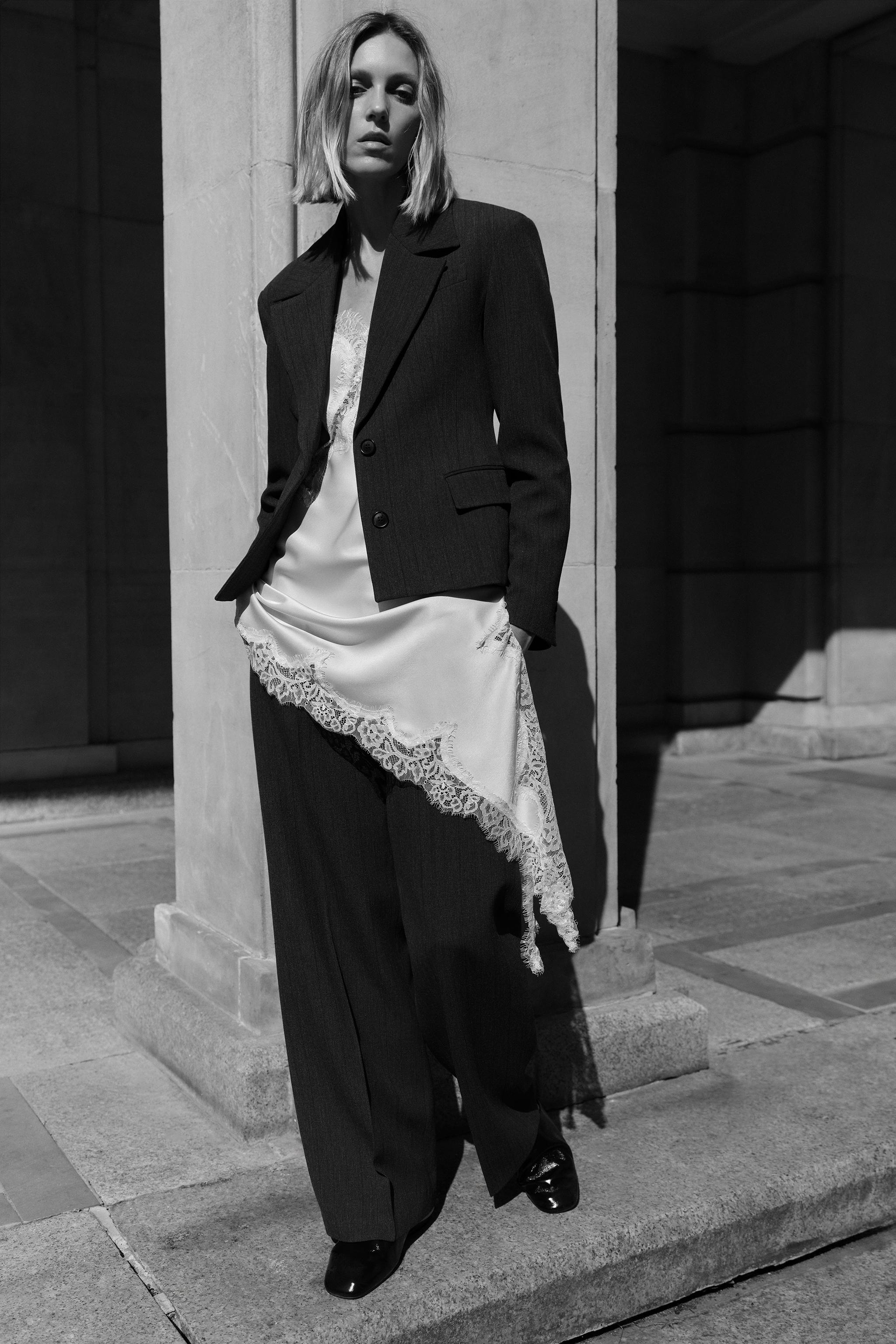 ZWコレクション ベルト付きブレザー　S ZW COLLECTIONブレザー＆パンツセット | ZARA Japan / 日本