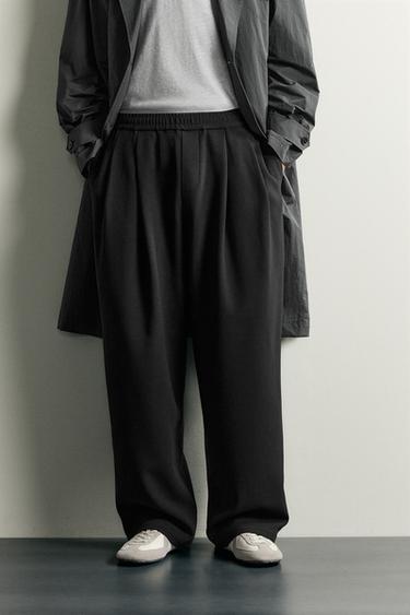 COMFORT RELAXED-FIT PANTS — Black 2