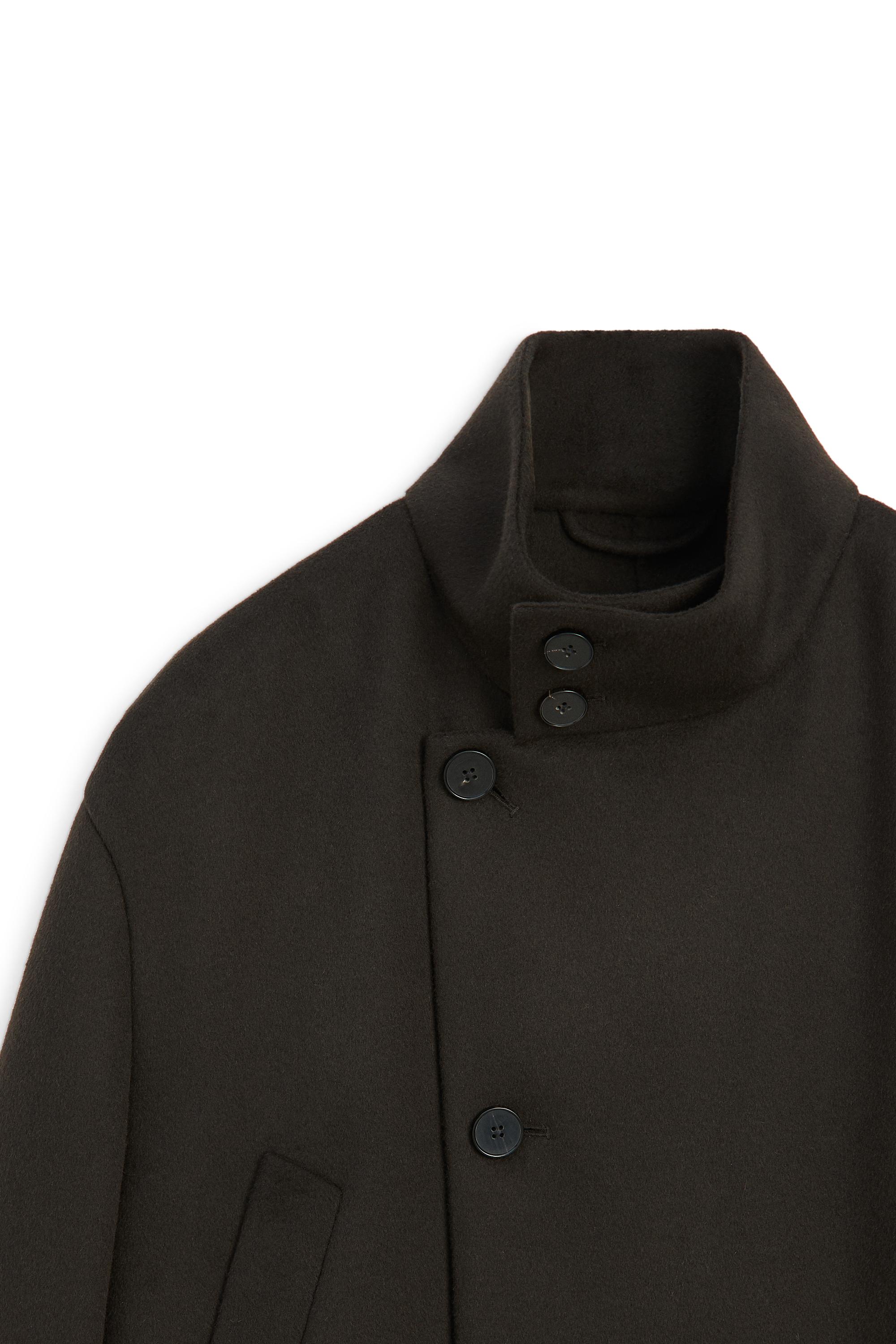Manteau long en laine à poches - LIMITED EDITION
