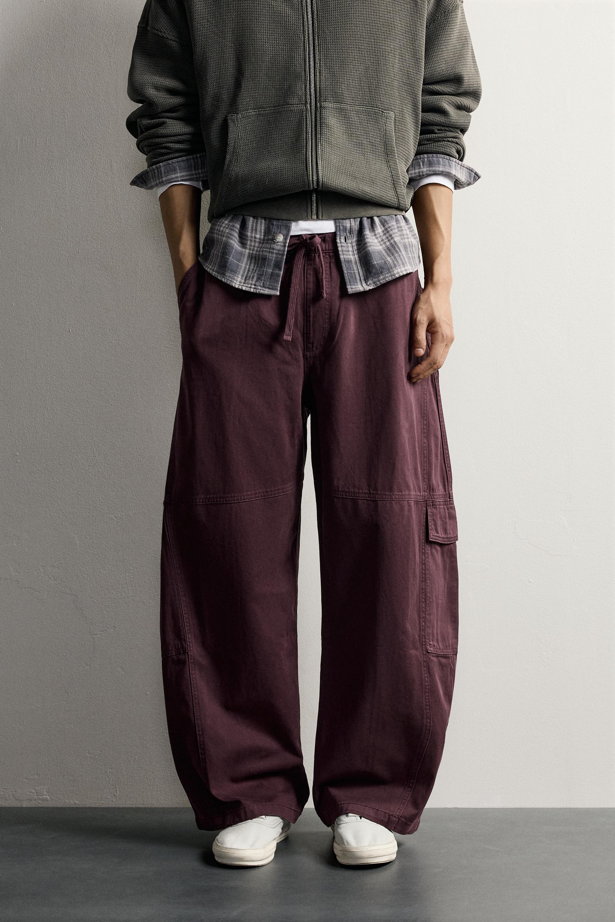 BALLOON FIT CARGO PANTS