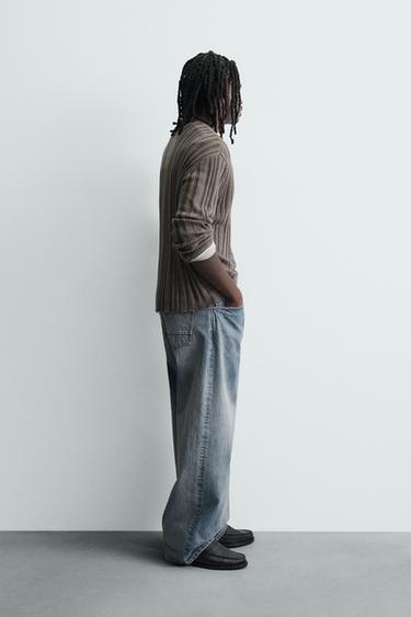 JEAN BAGGY FIT - Bleu / Indigo de Zara - Image 3