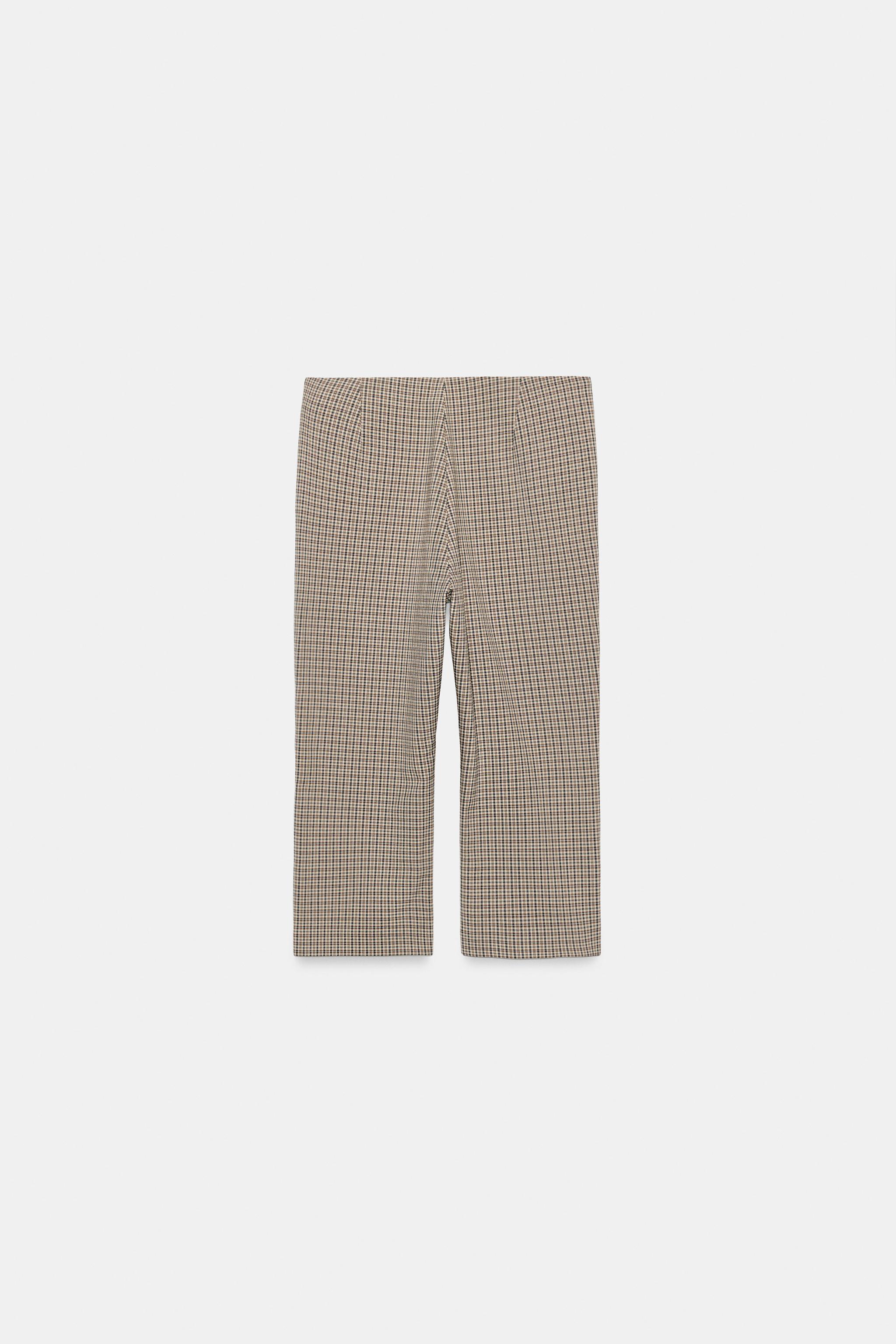 Zara Kareli Kapri Pantolon görsel 7