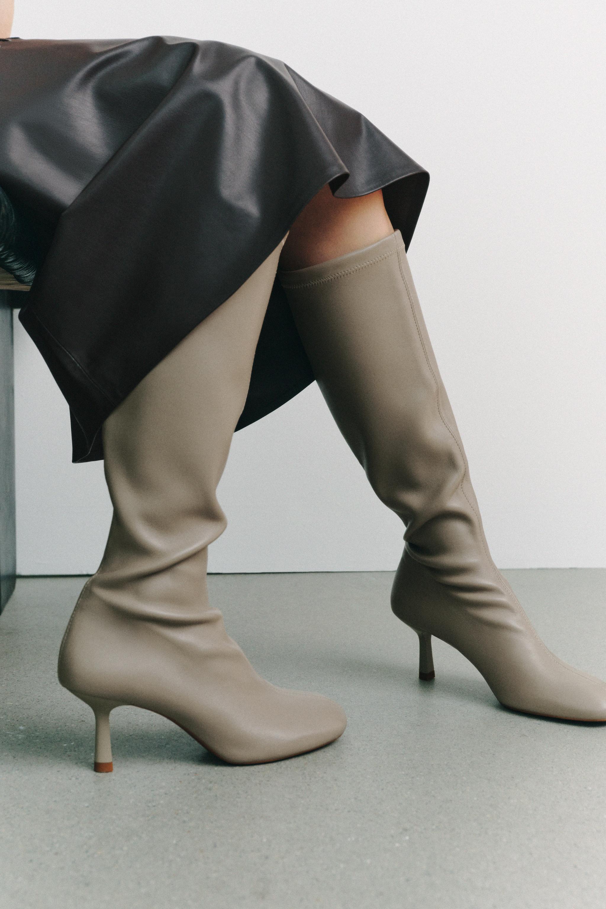 Fashion botas de mujer en zara