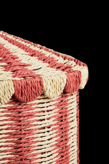 Zara KIDS’ PAPER CIRCUS BASKET - Multicolored