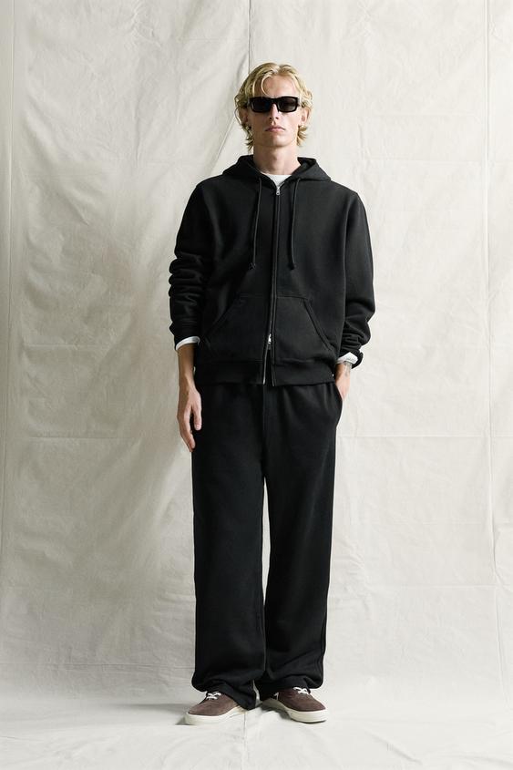 REGULAR FIT FERMUARLI KAPÜŞONLU SWEATSHIRT