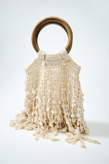 SACA ABELORIOS - Beixe claro de Zara