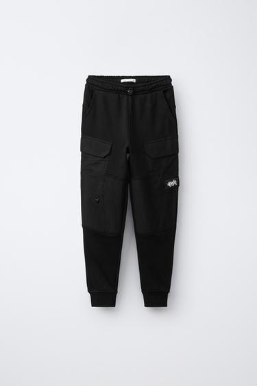 GRAFFITI JOGGERS - Black by Zara - Image 0