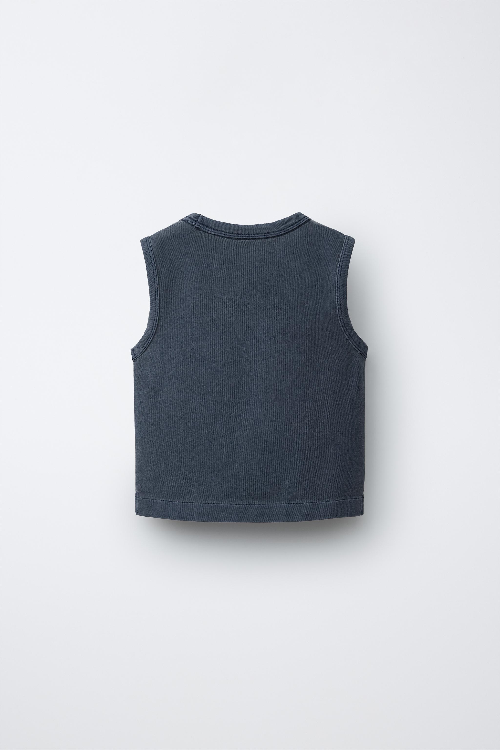 EMBROIDERED GARMENT DYE T-SHIRT