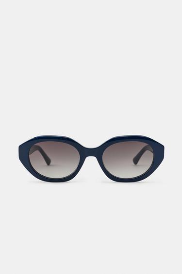 OVAL SUNGLASSES - Blue by Zara - Image 3