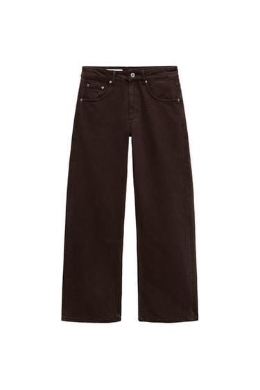 TRF BALLOON CURVED LEG MID-WAIST JEANS
