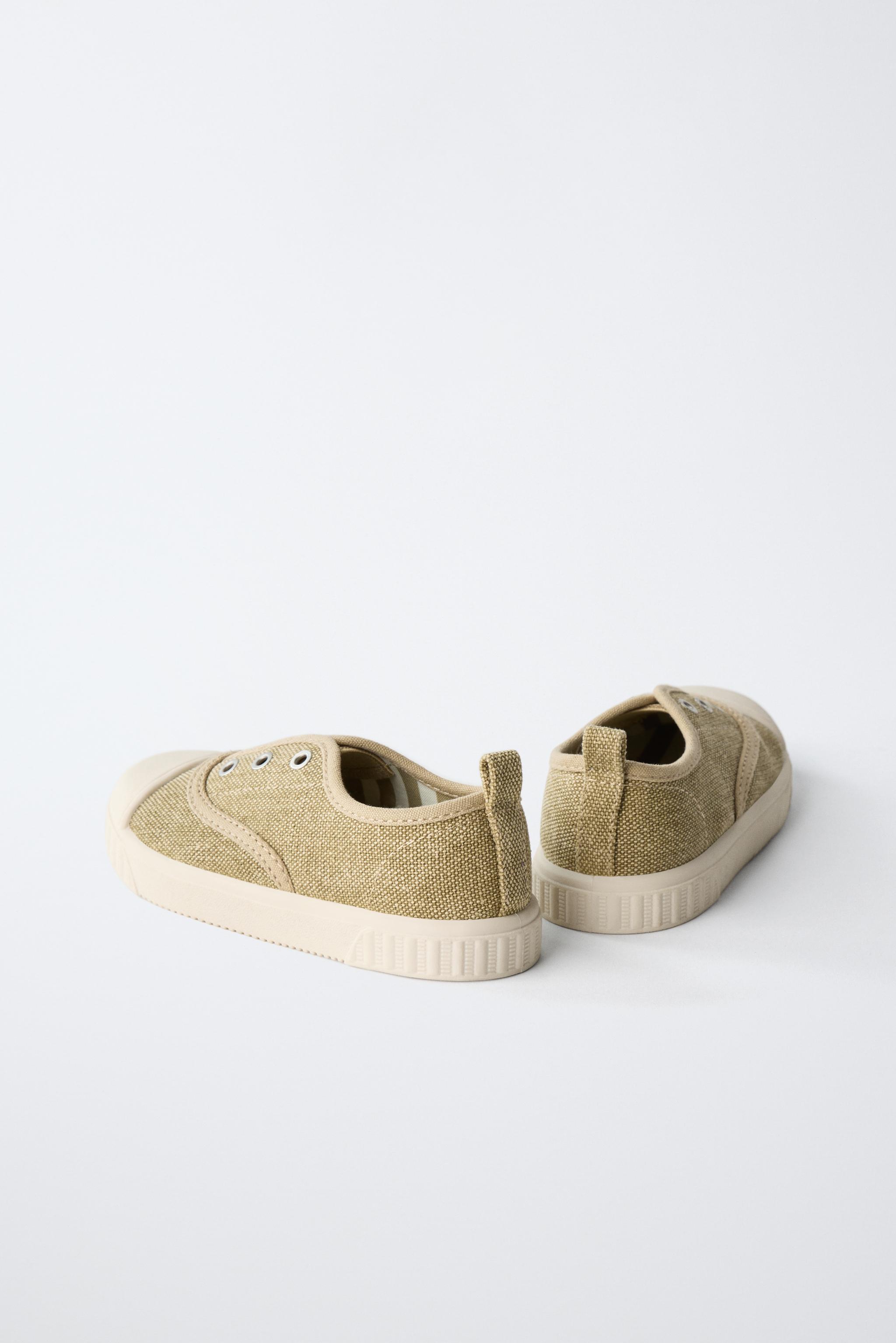 Детские кроссовки Zara BASIC SNEAKERS — фото 6