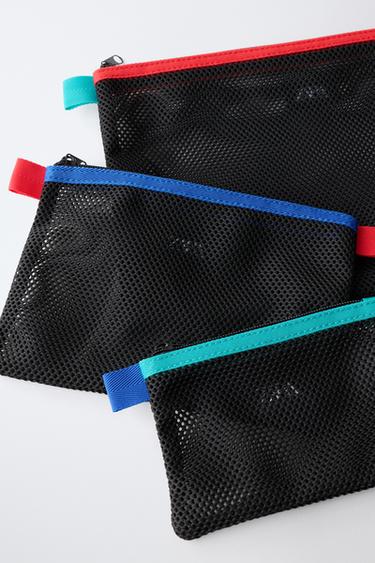 MESH TRAVEL BAG PACK — Multi-color 2