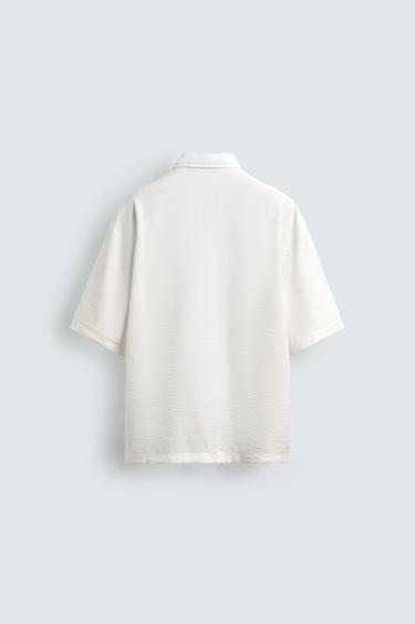 CHEMISE FLUIDE BRODÉE - Blanc de Zara - Image 7