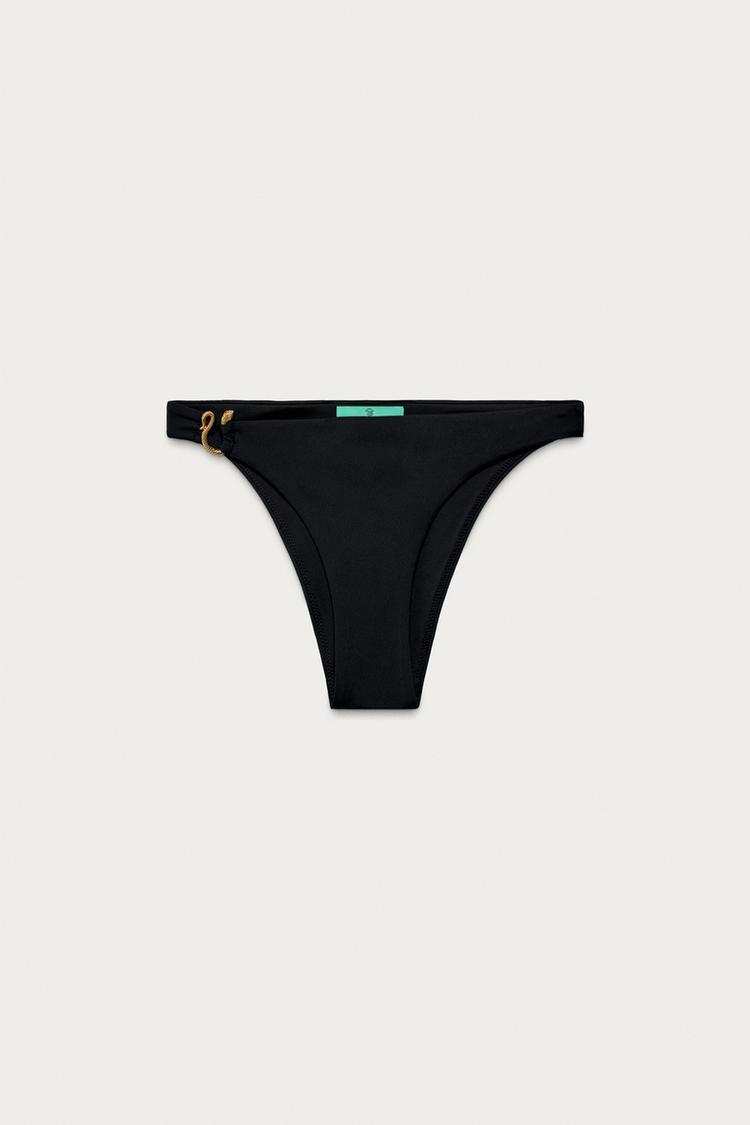Parte de abajo de bikini de piel de serpiente MARISA BERENSON X ZARA 2