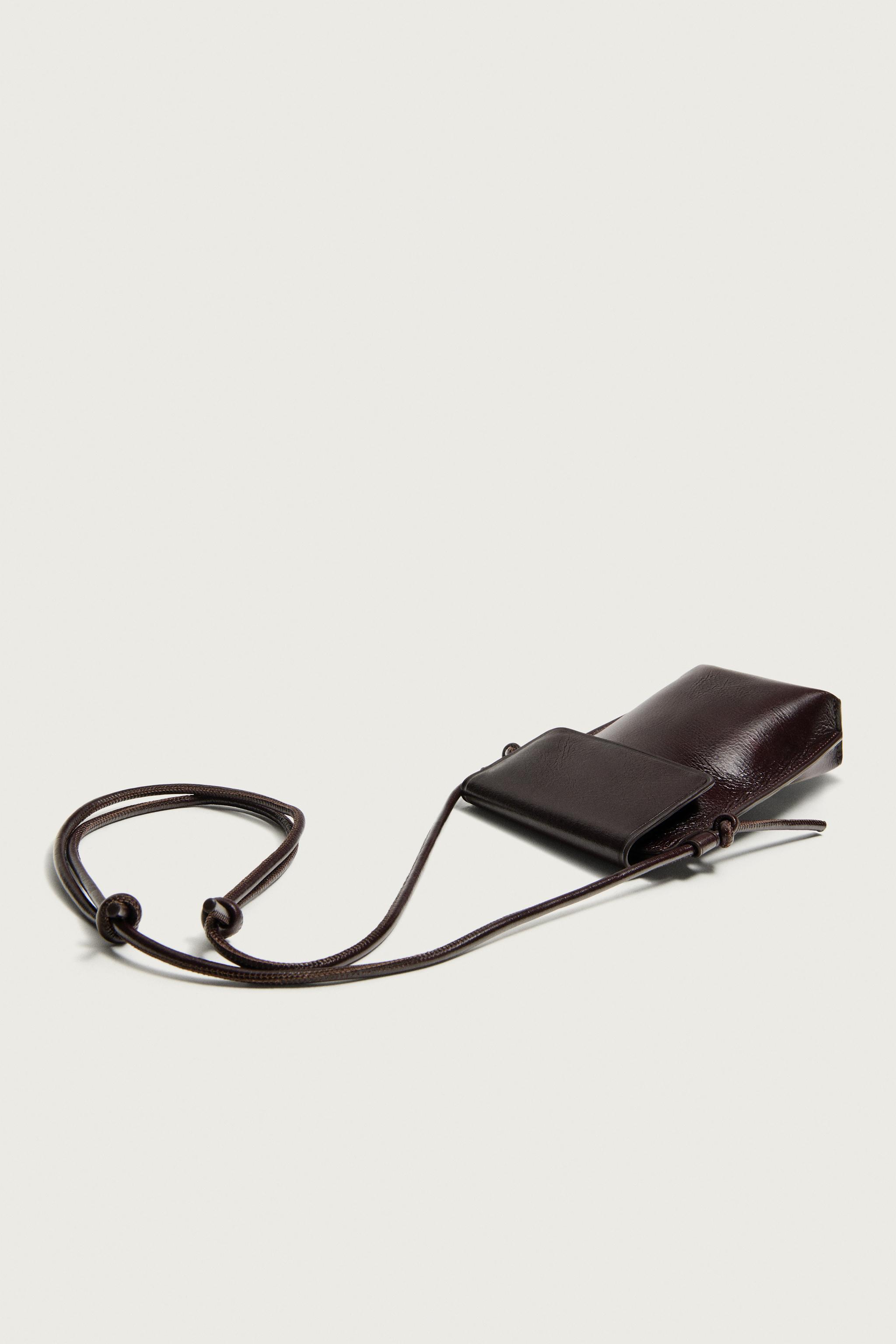 LEATHER CROSSBODY BAG