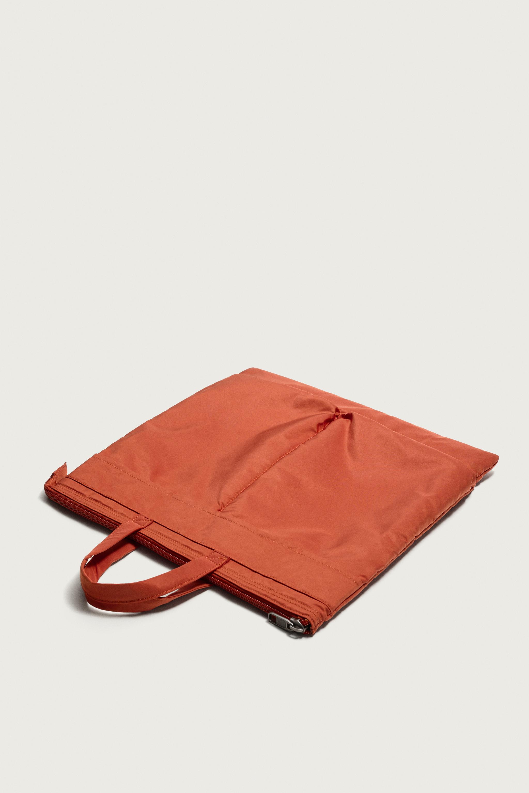 Zara Naylon Tote Çanta görsel 4