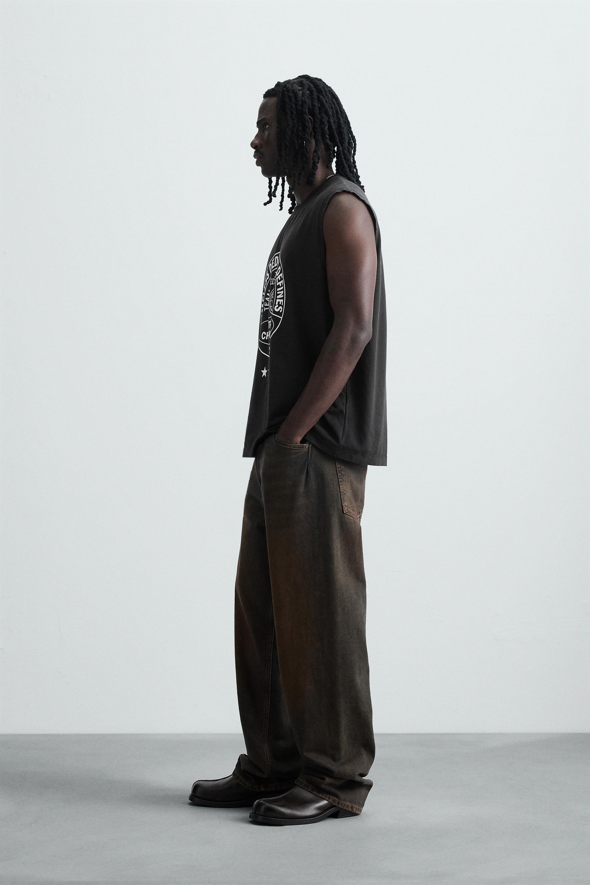 WASHED PRINT TANK TOP