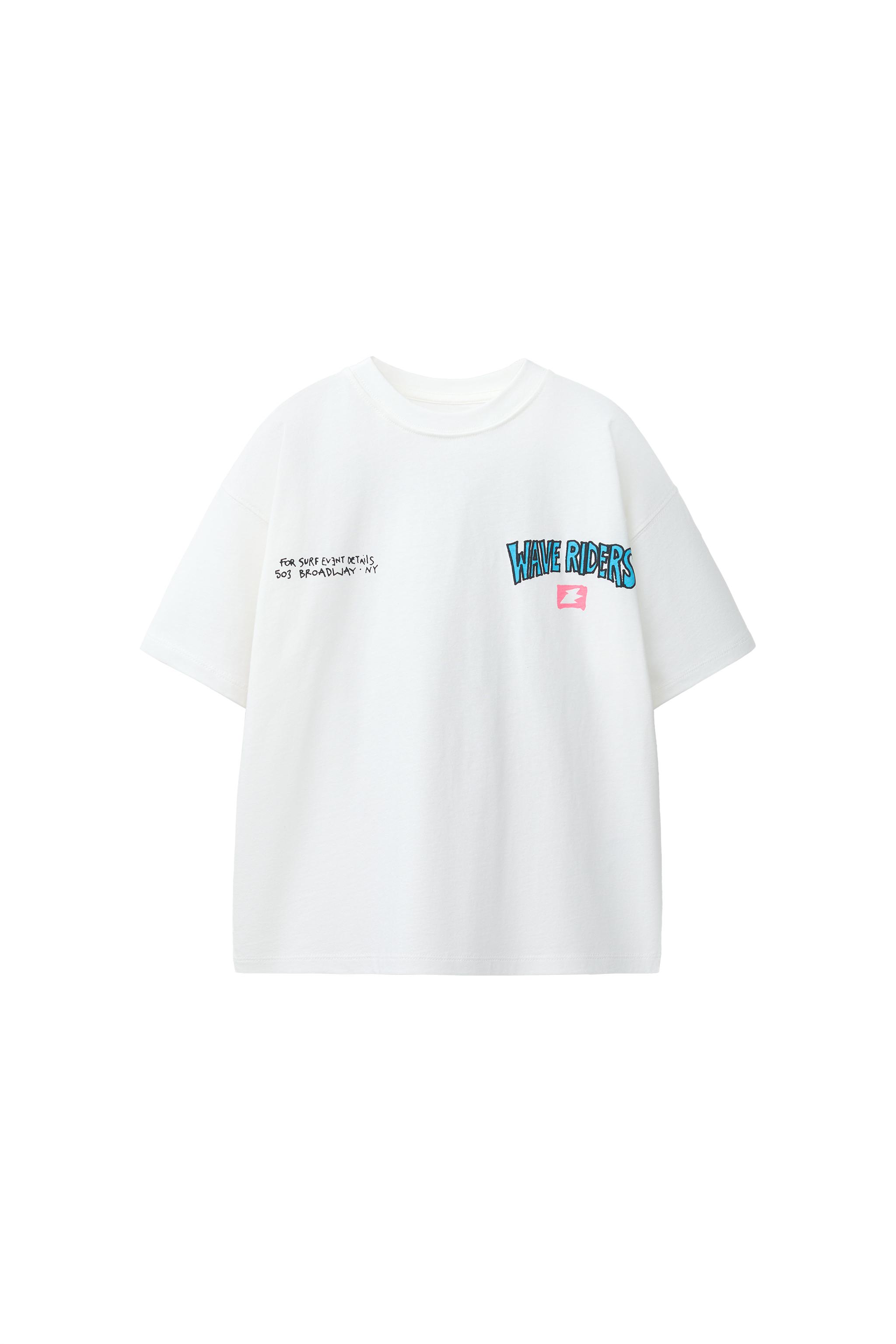 PRINTED T-SHIRT - White | ZARA United States