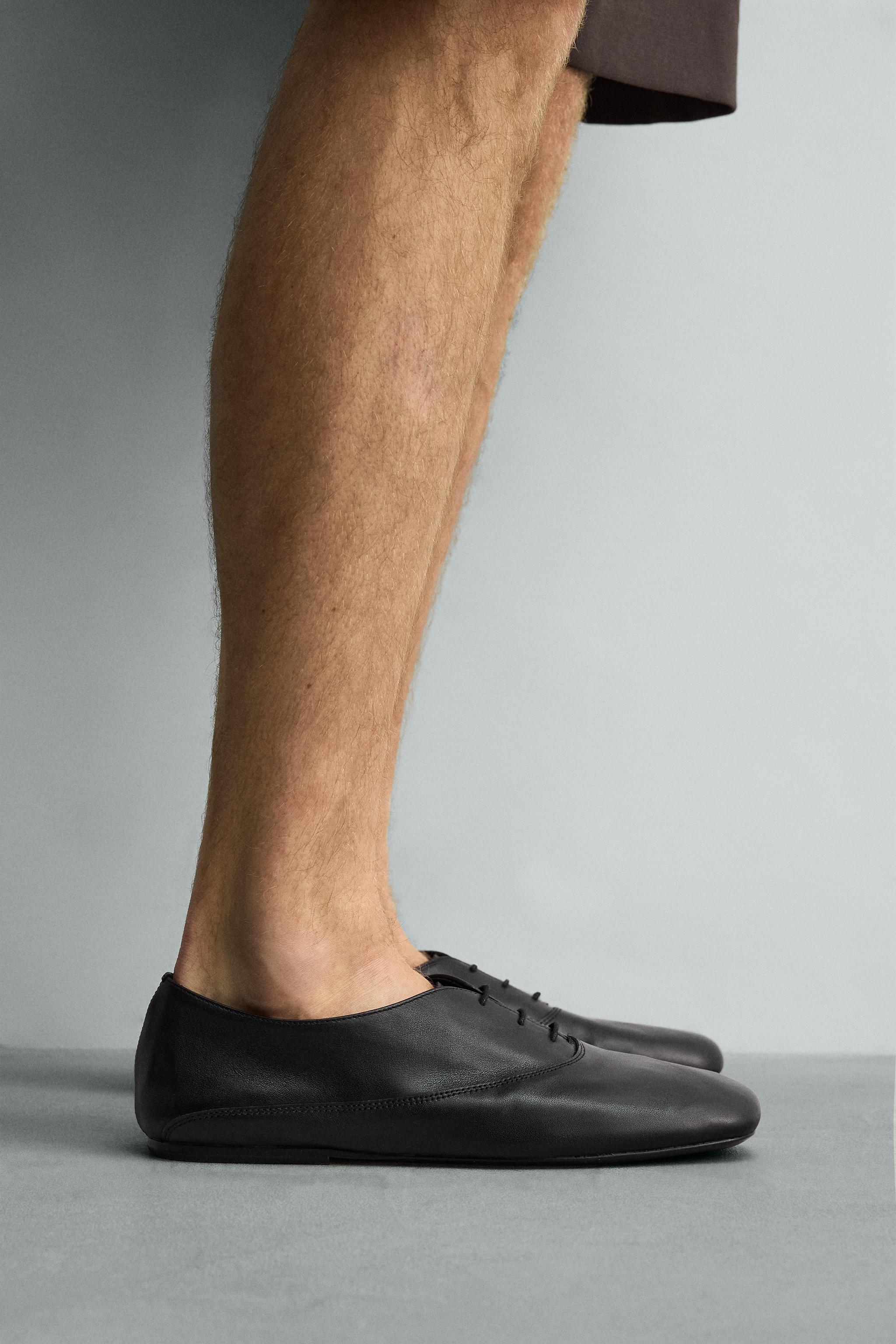 Обувь Zara LEATHER SHOES