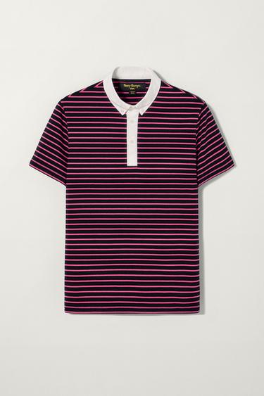 Zara STRIPED POLO SHIRT BOBBY GILLESPIE X ZARA - striped