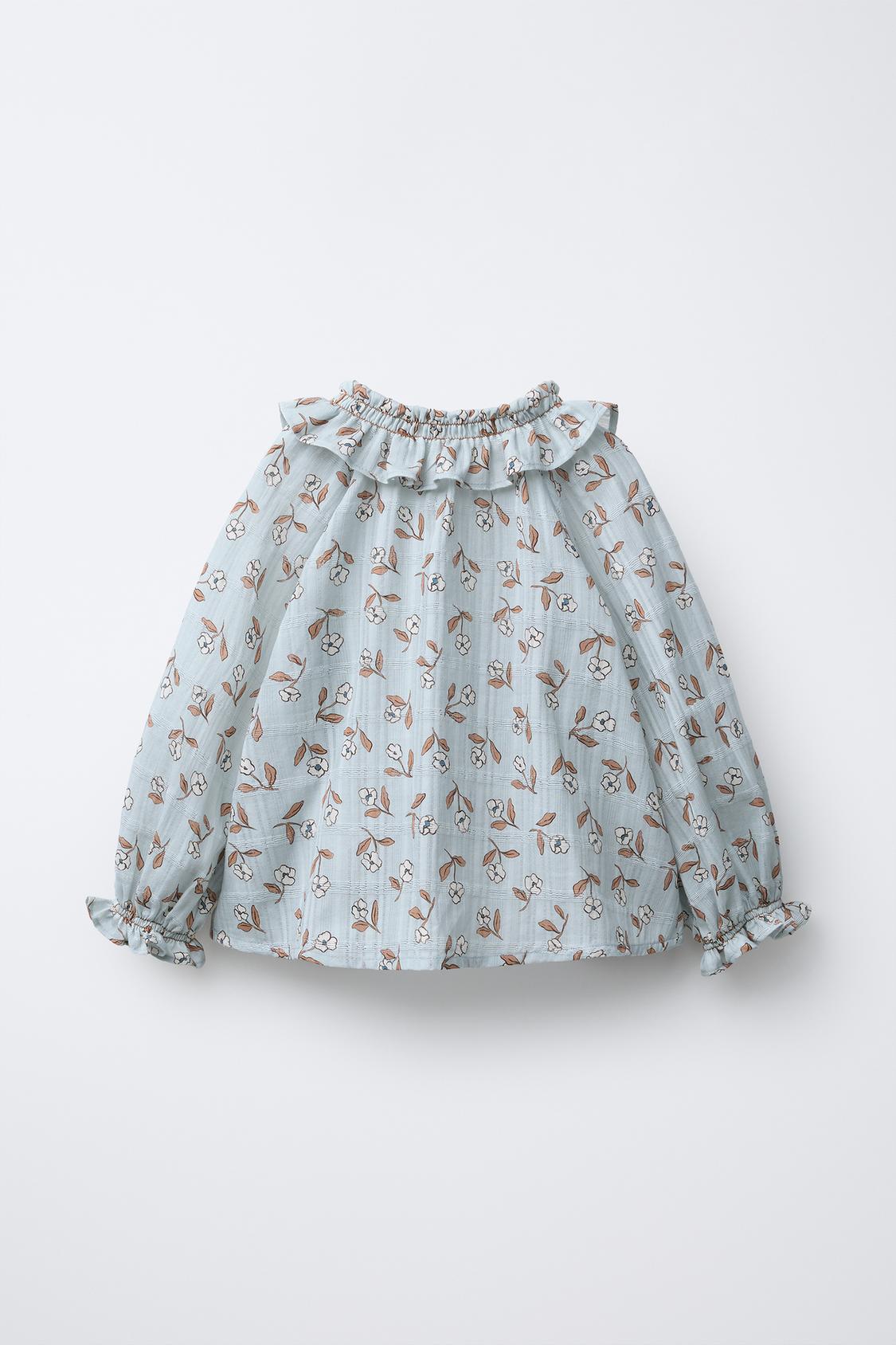 FLORAL PRINT BLOUSE