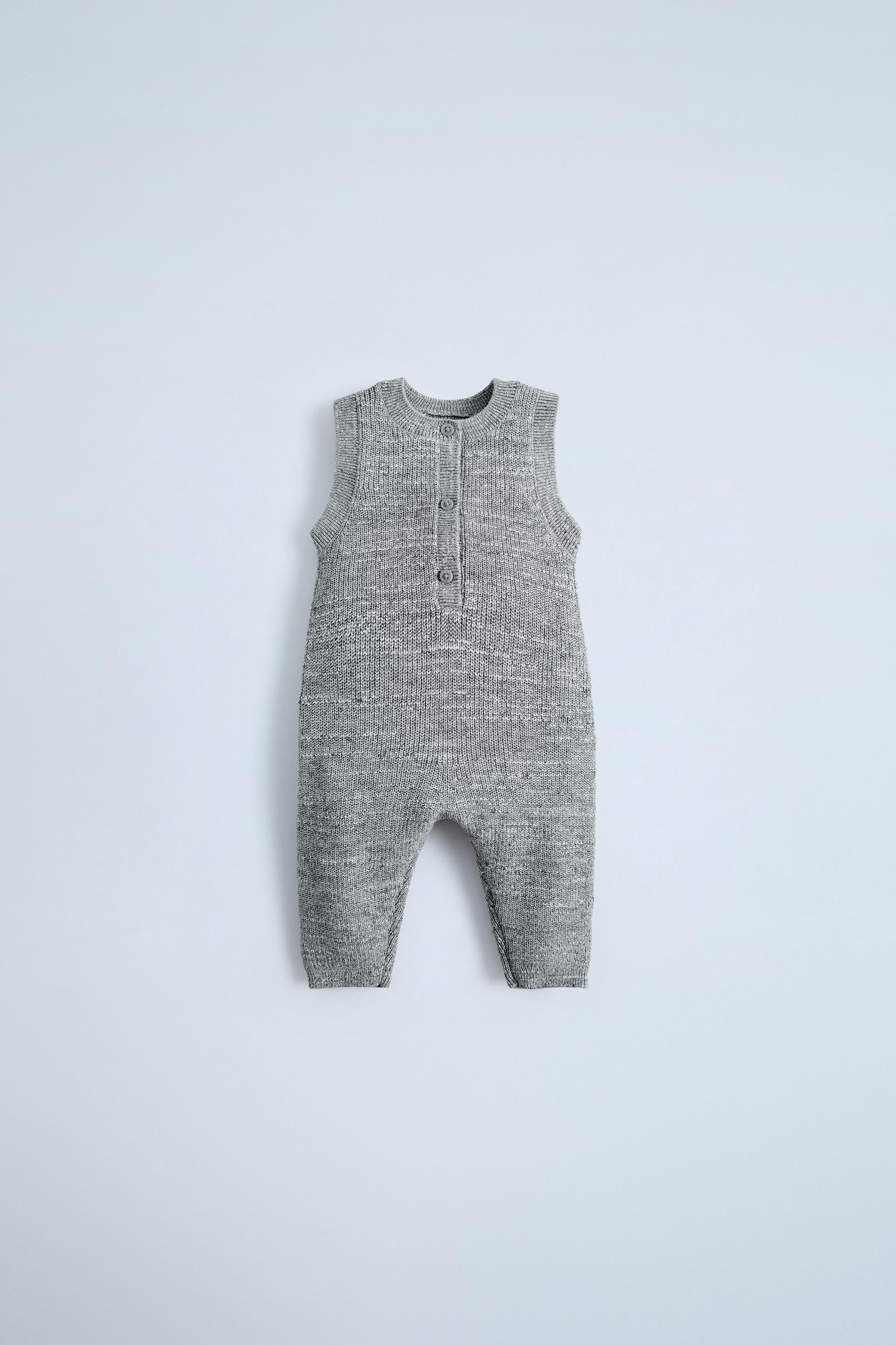 Buy ZARA NWT silk bland knitted set baby boy size 3-6M outfit