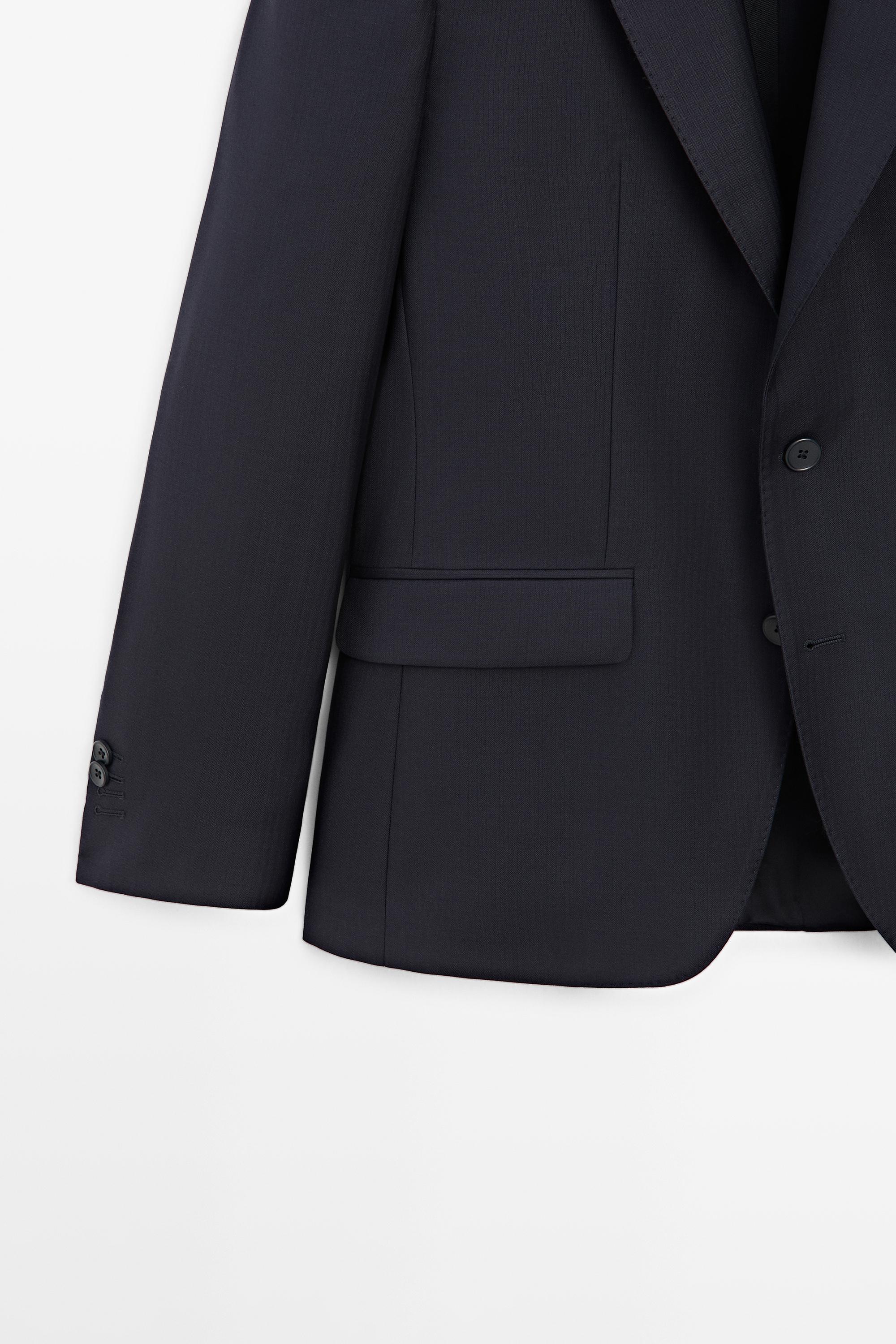 Blazer 100 % laine froide