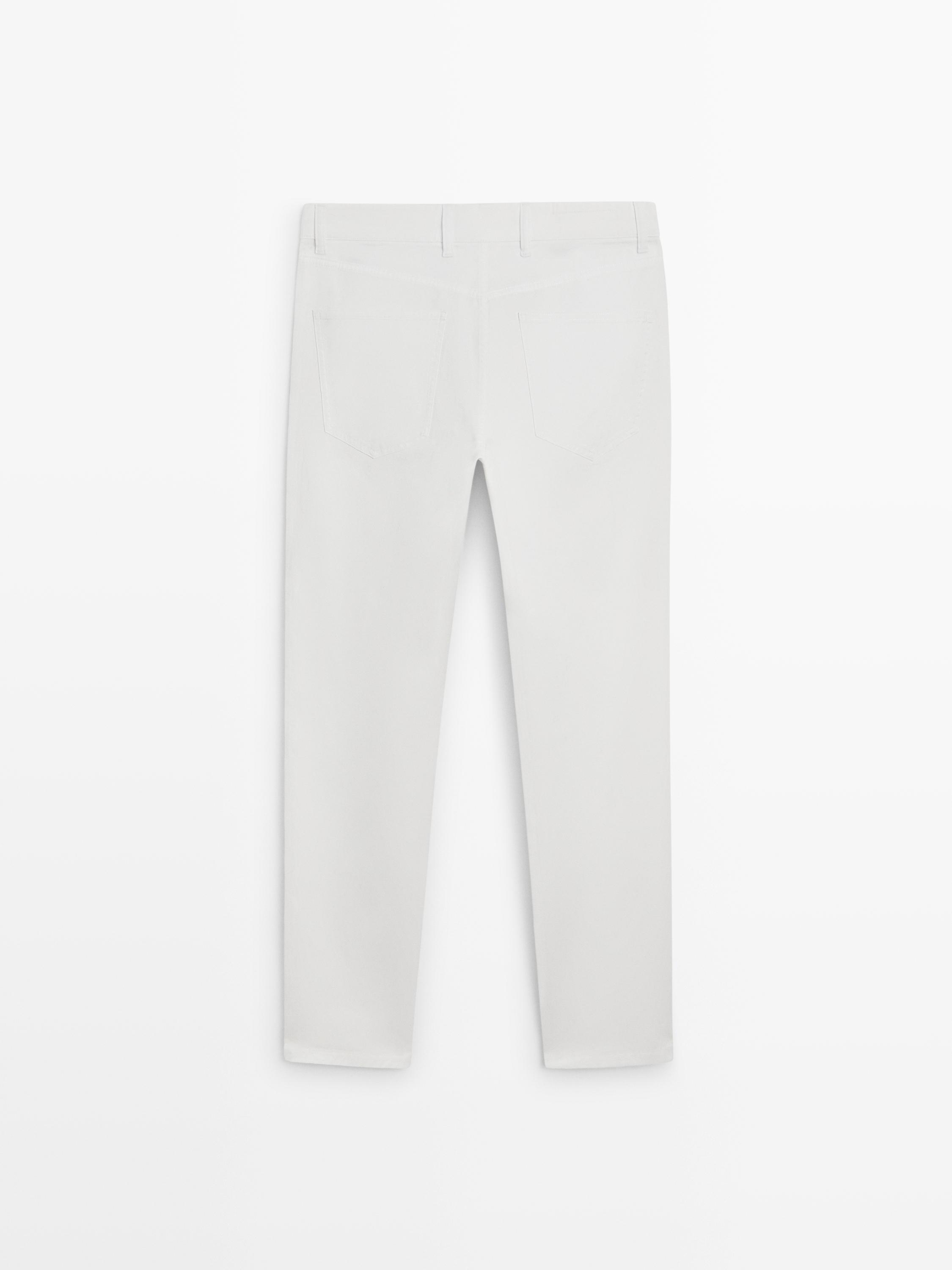 Faux jean slim fit