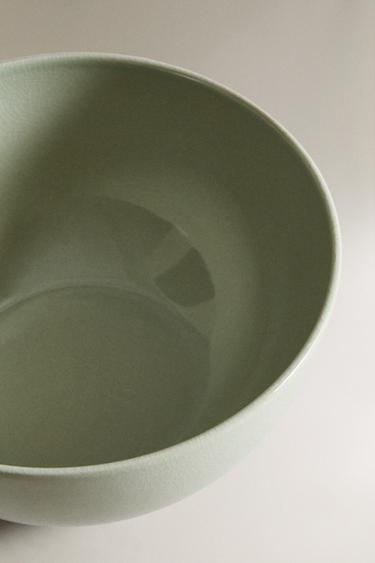 SALADIER GRÈS ÉMAILLÉ - Vert d'eau de Zara - Image 2