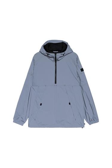 PARKA CANGURO EFECTO REFLECTANTE
