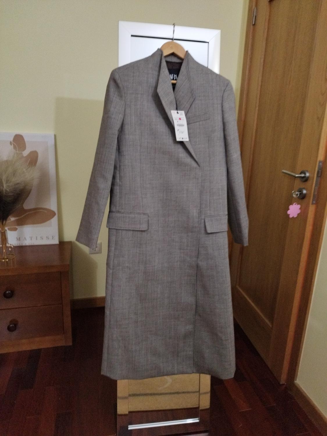 ZW COLLECTION 100% WOOL COAT - Image 4