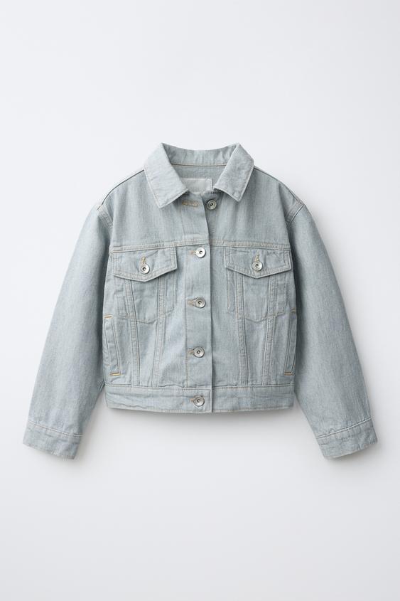 DENIM JACKET - Light blue de Zara - Imagen 0