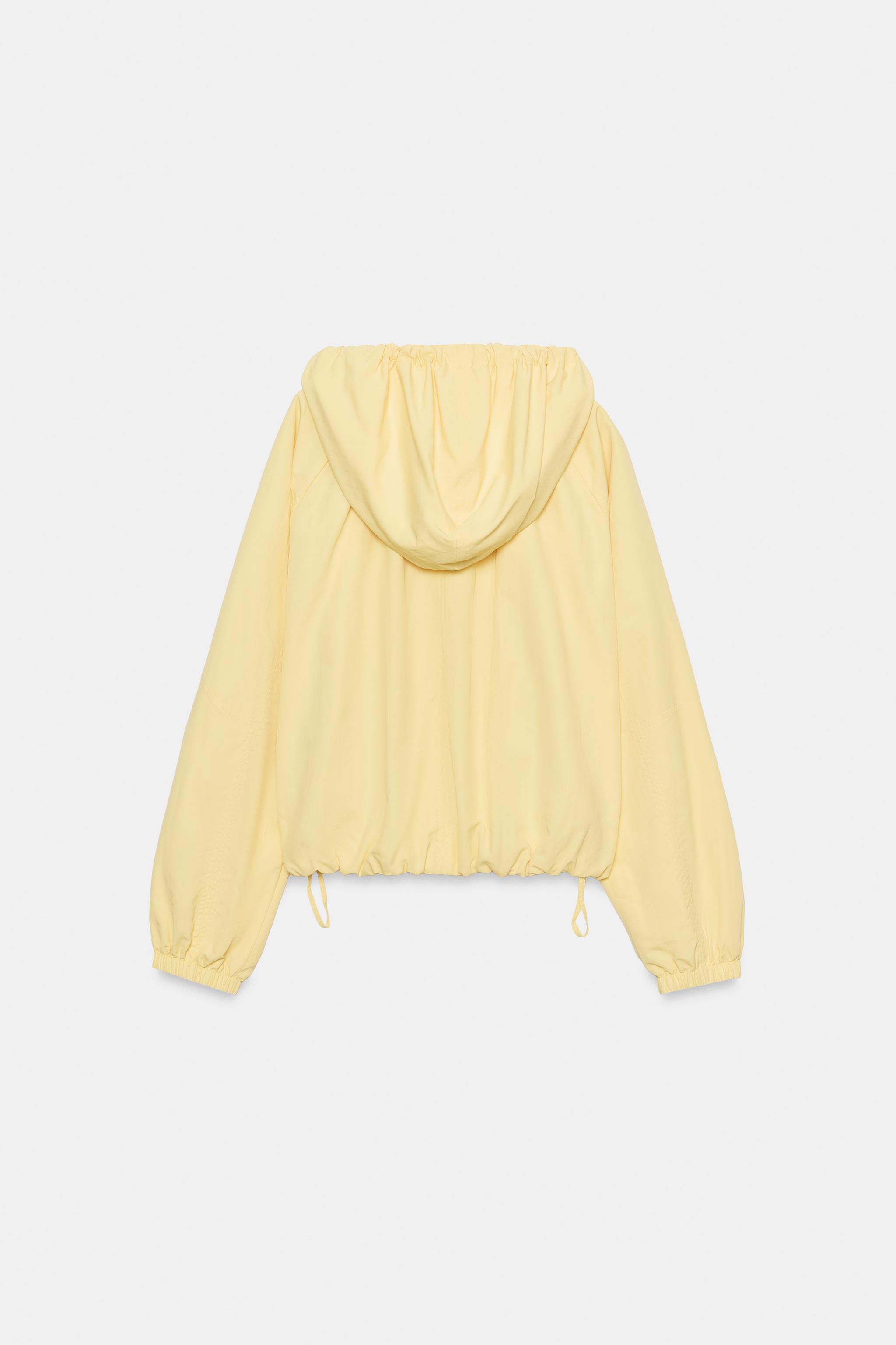 VESTE EN NYLON AVEC LACETS