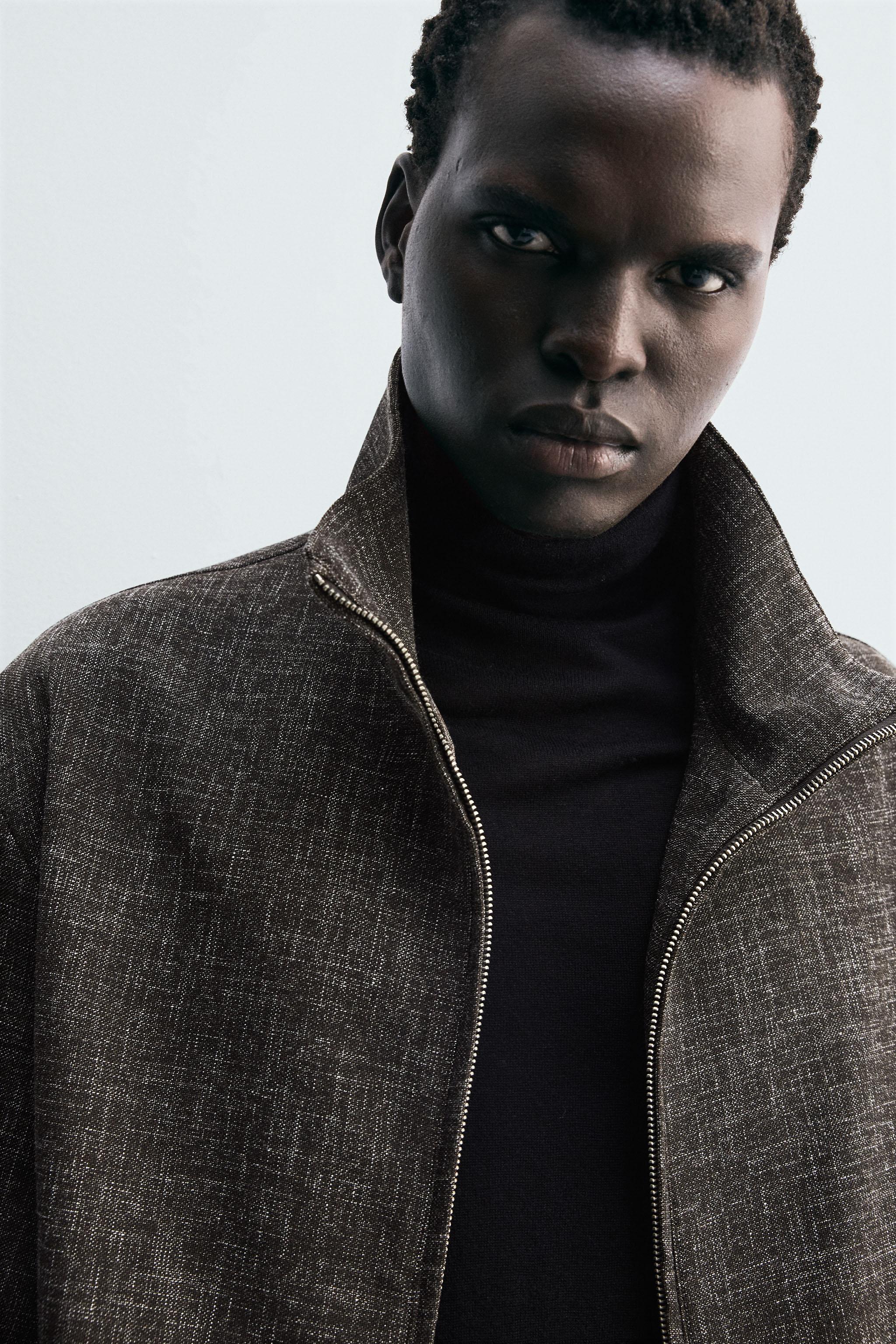 RELAXED FIT TEXTURED OVERSHIRT