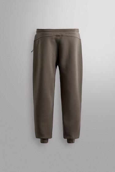 TECHNICAL TROUSERS WITH ZIPS - Sand by Zara - Image 6