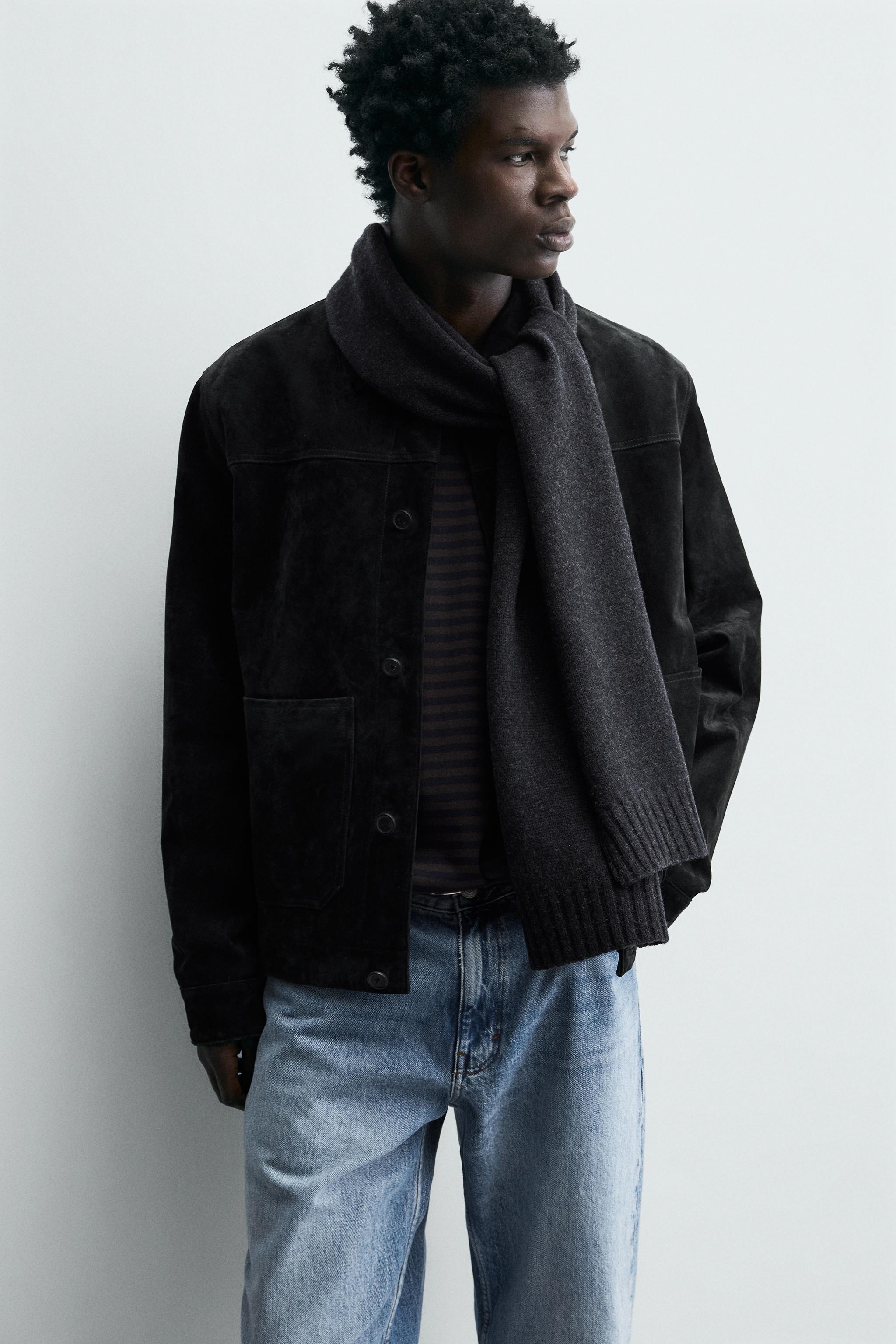 Zara SUEDE LEATHER JACKET at Bayshore Shopping Centre in Ottawa, ON
