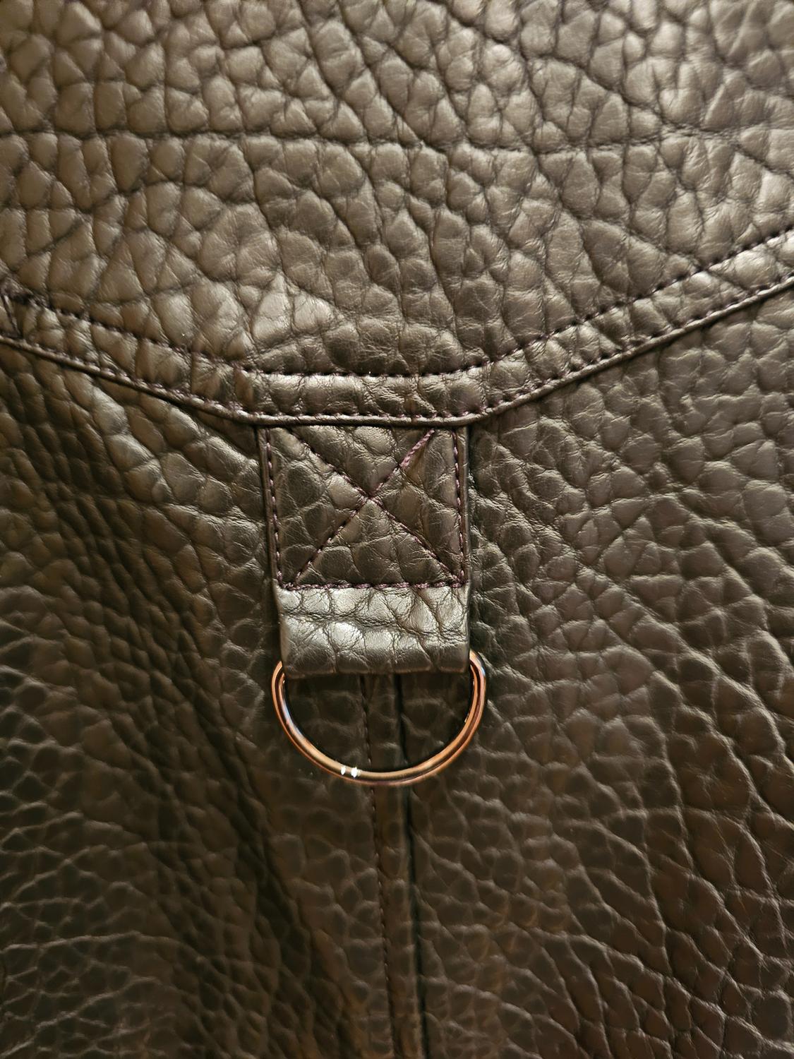 ΜΠΟΥΦΑΝ BOMBER ΜΕ ΥΦΗ ΔΕΡΜΑΤΟΣ ZW COLLECTION - Image 3
