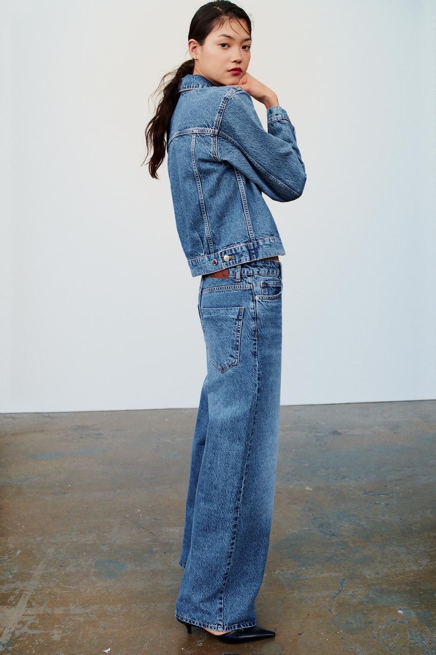 Zara wide leg jeans