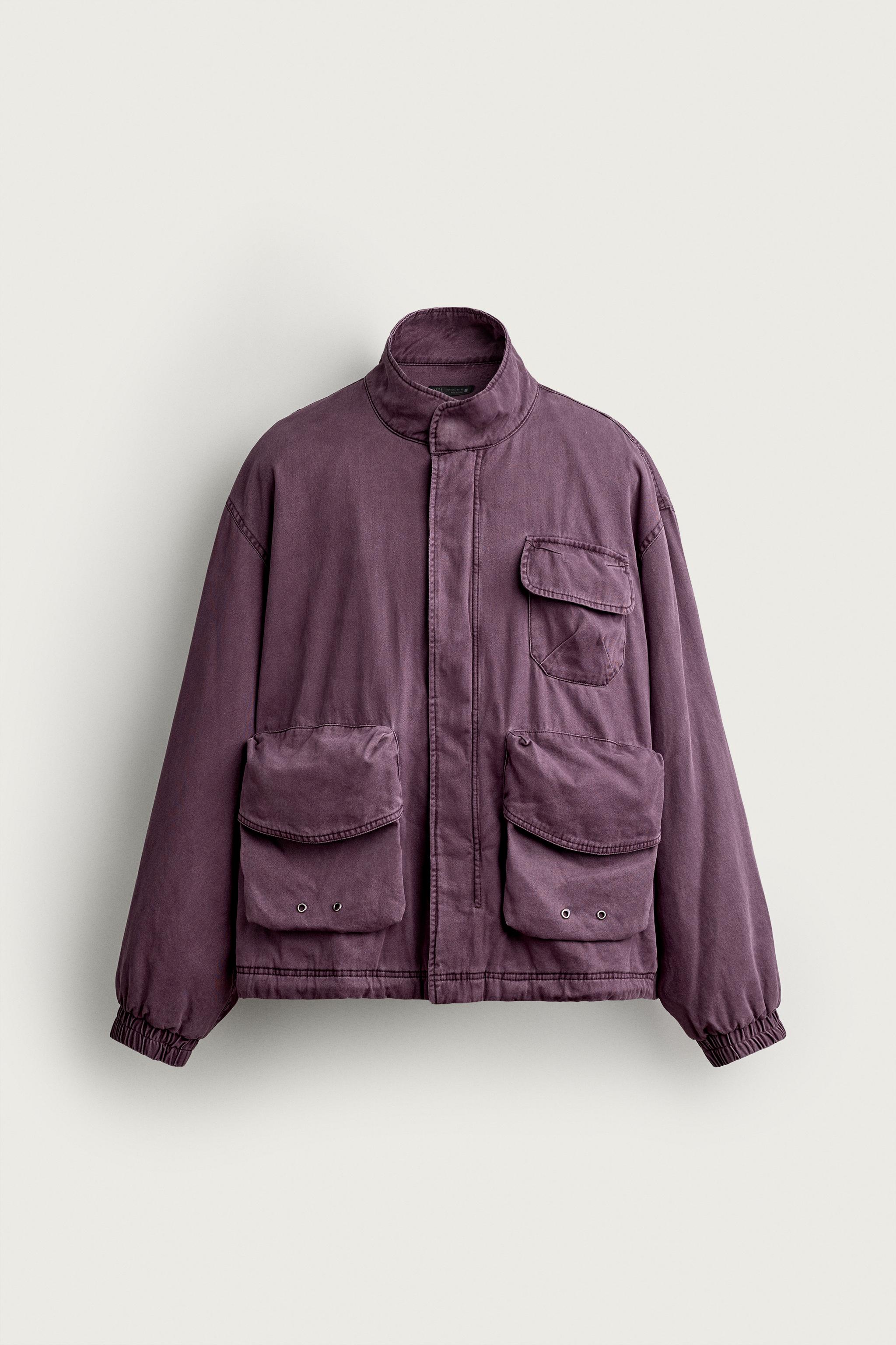 BLOUSON BOXY FIT À POCHES