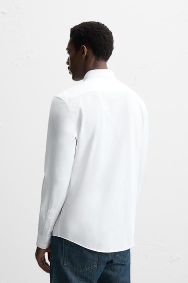 REGULAR FIT SHIRT - White de Zara - Image 2