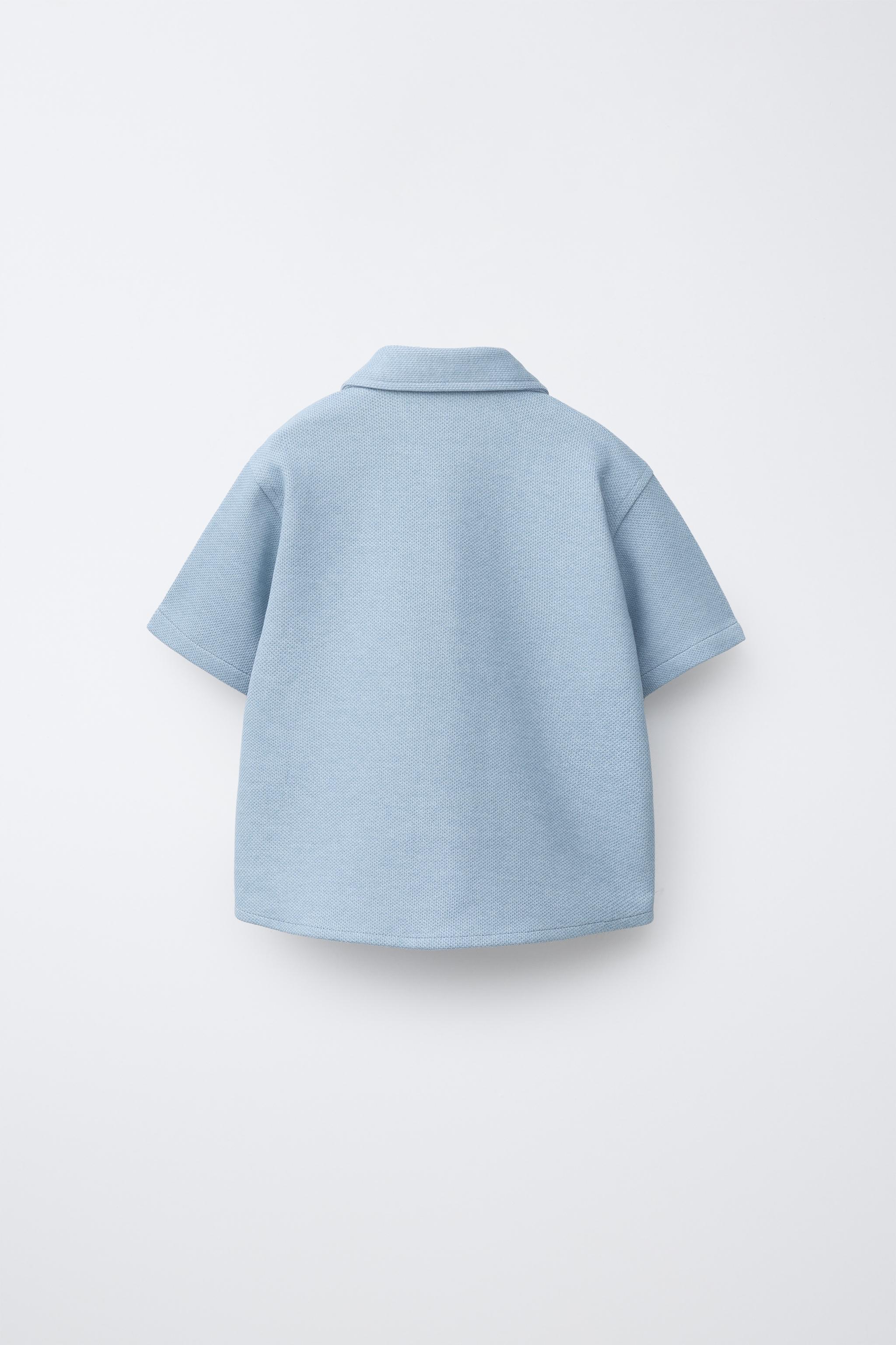 COMFORT SHIRT - Blue | ZARA United States