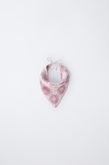 Zaras VIRKAD BANDANA - Ljusrosa - Bild 0