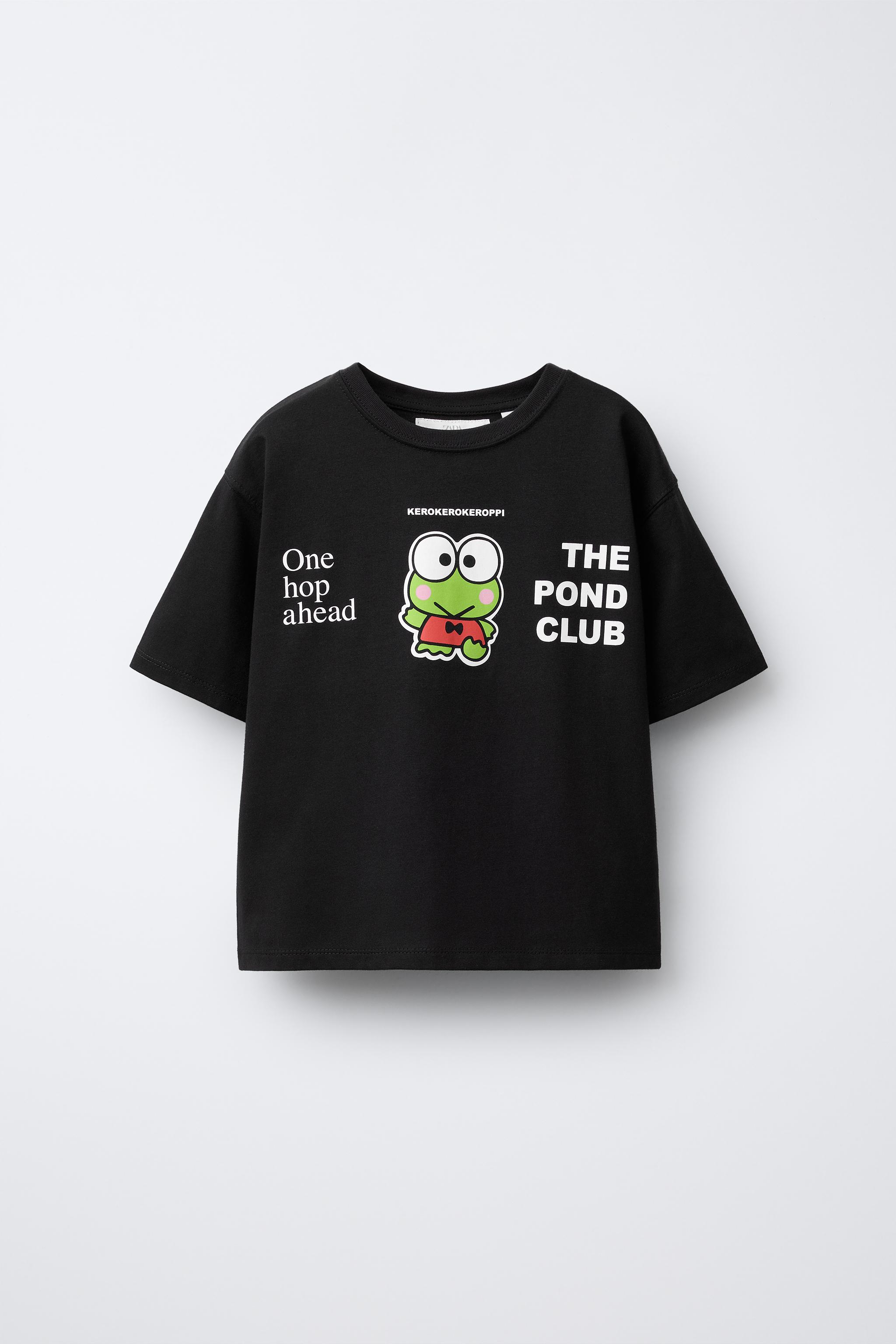 kero4355様★ KEROPPI © SANRIO T-SHIRT - Black | ZARA United States