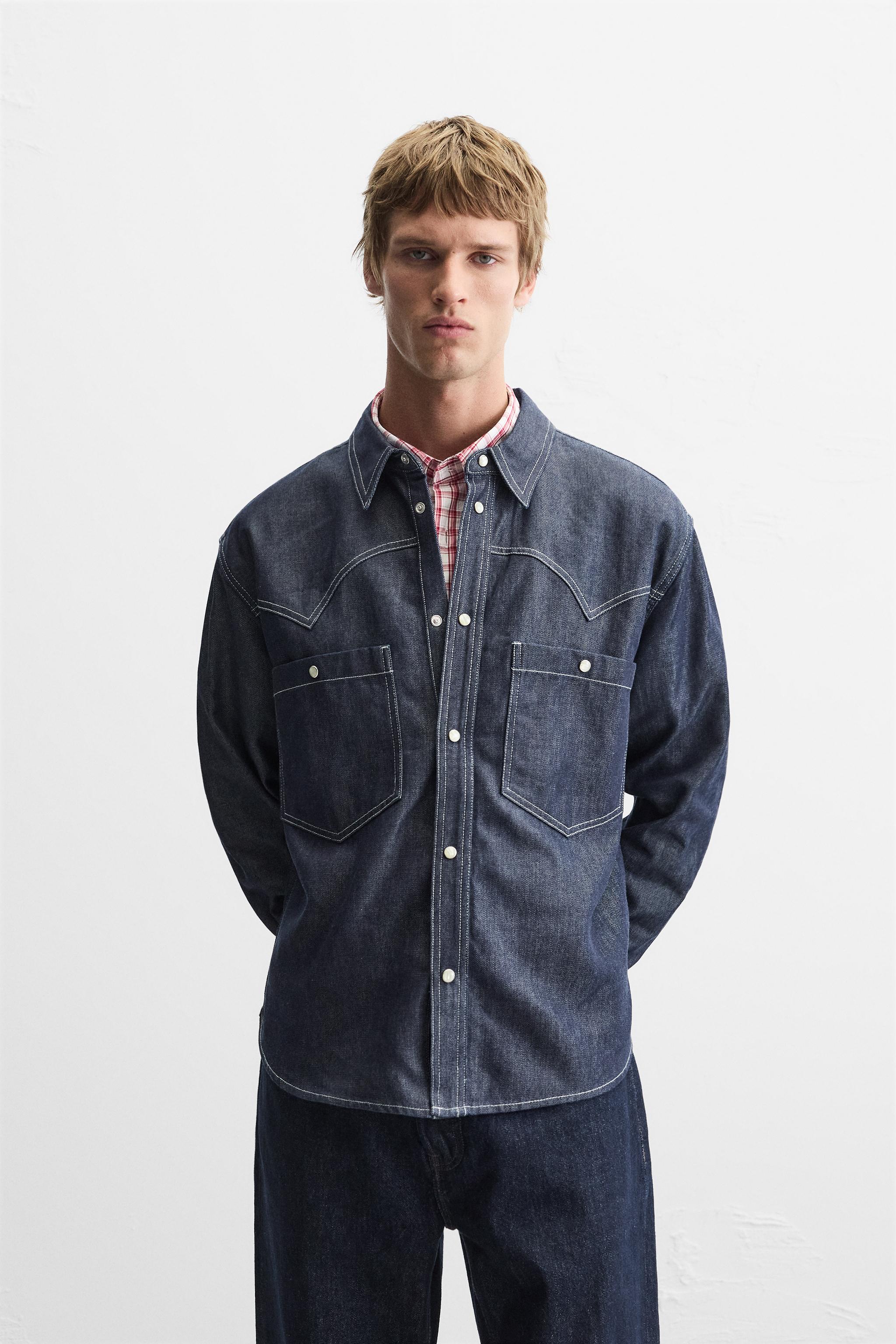 Chemise en jean homme zara sale