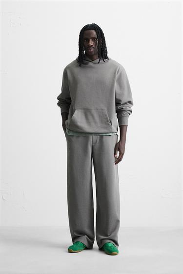 PANTALON DE JOGGING COUPE LARGE - Gris anthracite de Zara